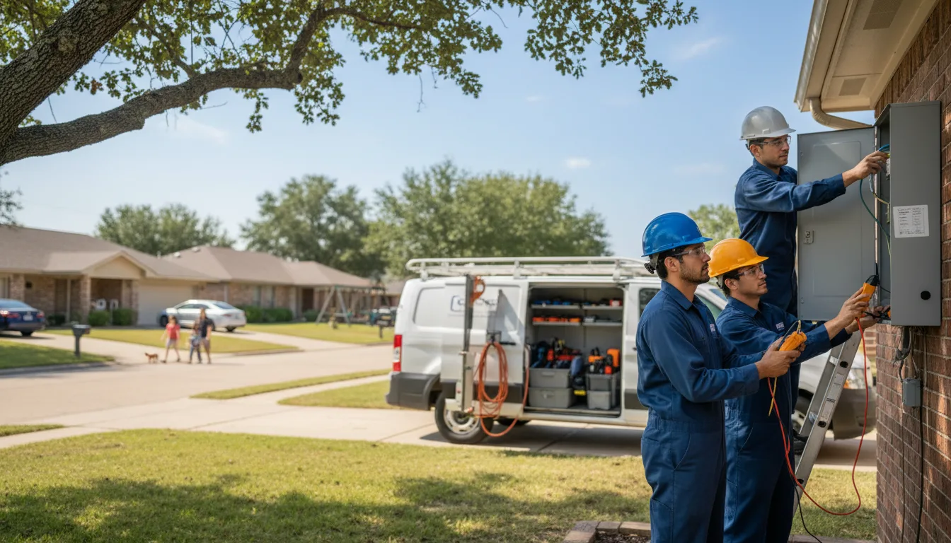 Certified electrician providing emergency electrical services in Oswego, KS